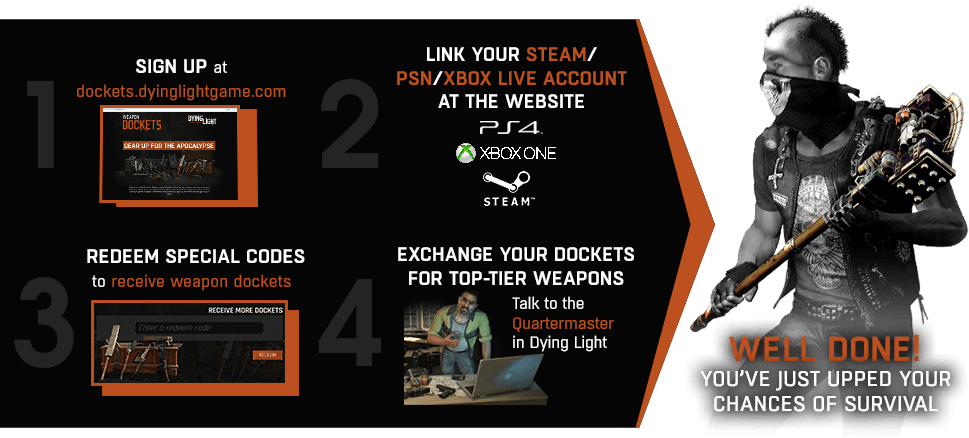 dying light codes 2017